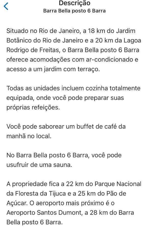 Praia Barra Da Tijuca Barra Bella Posto 6 Rio de Janeiro Exterior foto